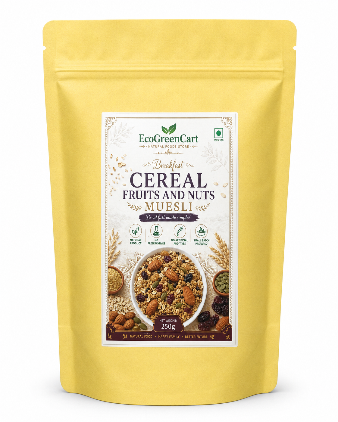 Fruit and nuts Muesli